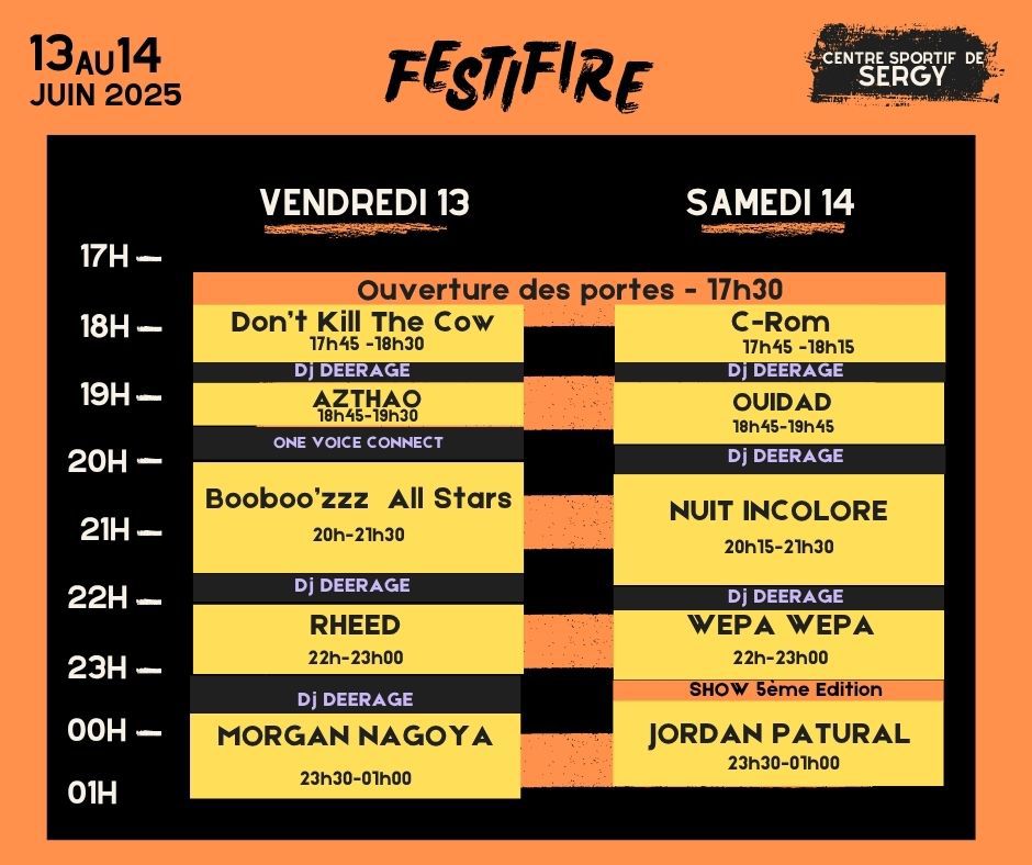 Programme festifire d